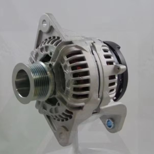 24V 80A Alternator Assembly With Pulley OE: 0124555017 11170321 0986046290 100% New for Volvo Excavator Engine